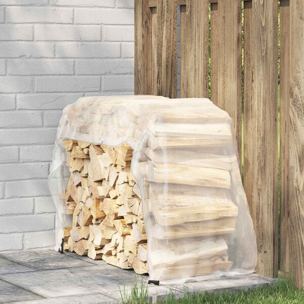 vidaXL Pārklājs ar acīm Caurspīdīgs 1 x 2 m Polietilēns