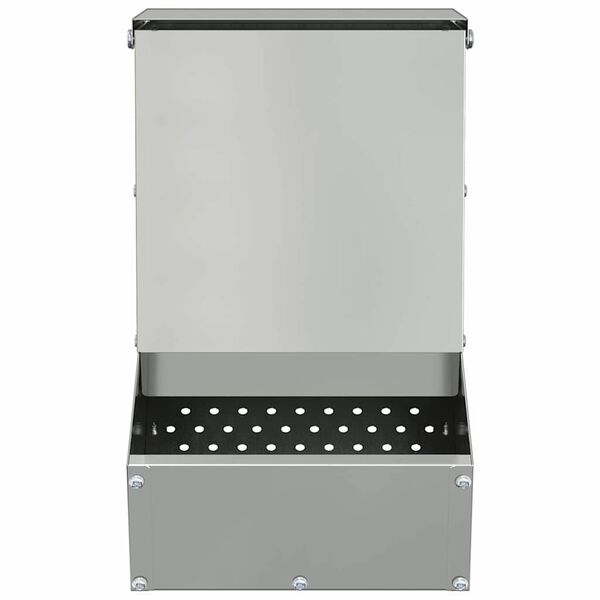 vidaXL Tru&scaron;u barotājs Sudraba 17,5 x 26 x 28,5 cm Cinkots tērauds