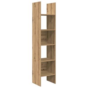 vidaXL Grāmatplaukts 5 līmeņi 40 x 35 x 180 cm Inženierijas koks