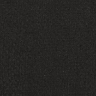 vidaXL kājsoliņš, melns, 78x56x32 cm, audums