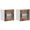 vidaXL Trauku ma&scaron;īnas panelis Kalmar 2 pcs Vecs koks 40 x 31 x 40 cm