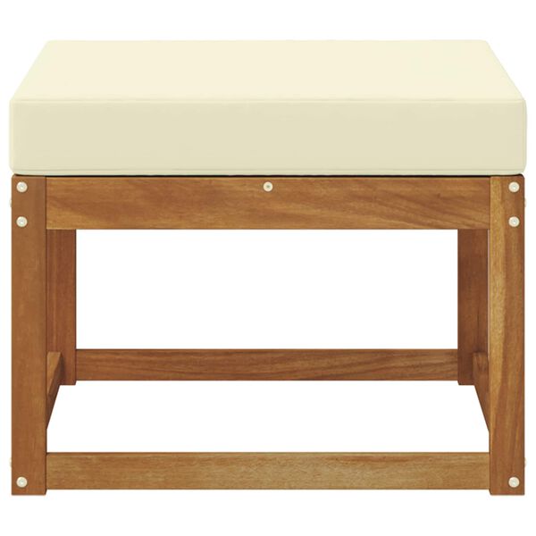 vidaXL Āra krēsls Cietā akācijas koks Dabiska