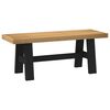 vidaXL Ēdamgalds NOAIN 120 x 41 x 45 cm Masīvs priedes koks Dabiska