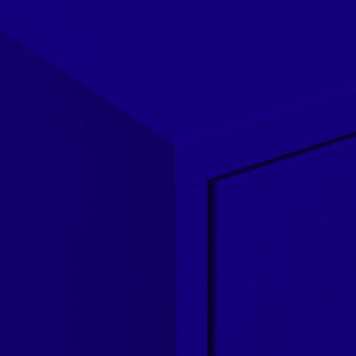 vidaXL skapītis, 80x35x101,5 cm, tērauds, tumši zils