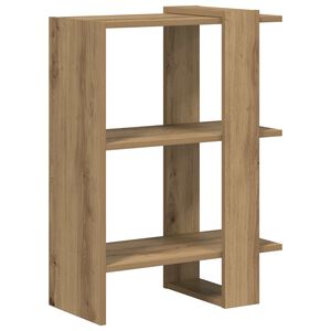 vidaXL Grāmatu plaukts 2 līmeņi 52 x 25 x 71,5 cm Inženierijas koks