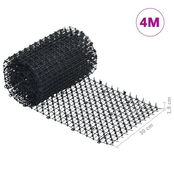 vidaXL dzīvnieku atbaidītājs, 400x30 cm, PP