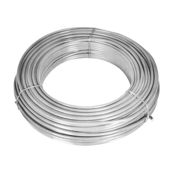 vidaXL stiepļu žogs ar stabiem, mietiņiem, cinkots tērauds, 25x0,8 m