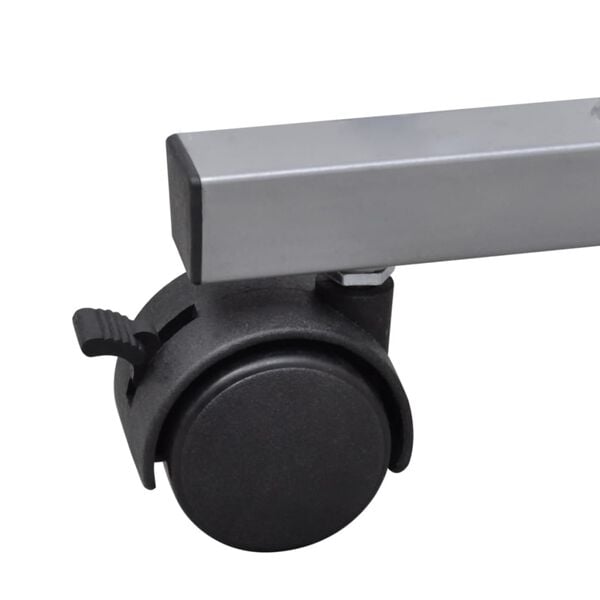 vidaXL Datorgalds ar Papildus Izvelkamu Virsmu Brūns