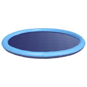 vidaXL Ūdens slāpē&scaron;anas paliktnis bērniem un suņiem Zila &Oslash;150 x 10 cm