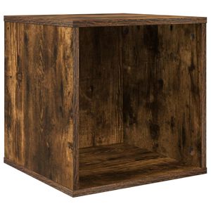 vidaXL Vinila albumu kaste Kūpināts ozols 37 x 36,5 x 38 cm