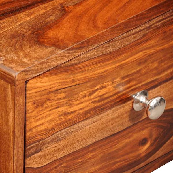 vidaXL naktsskapītis ar 1 atvilktni, 55 cm, masīvs rožkoks