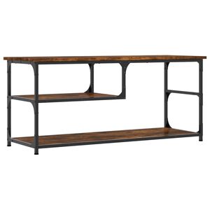 vidaXL TV galdiņ&scaron;, 103x38x46,5 cm, inženierijas koks, tērauds