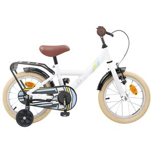 vidaXL Bērnu Velosipēds 12 Collas no 2-4 gadiem Balts