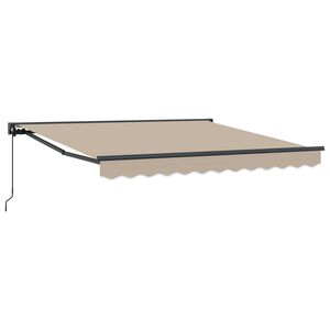 vidaXL Pārklājuma struktūra Bē&scaron;a 300 x 250 cm