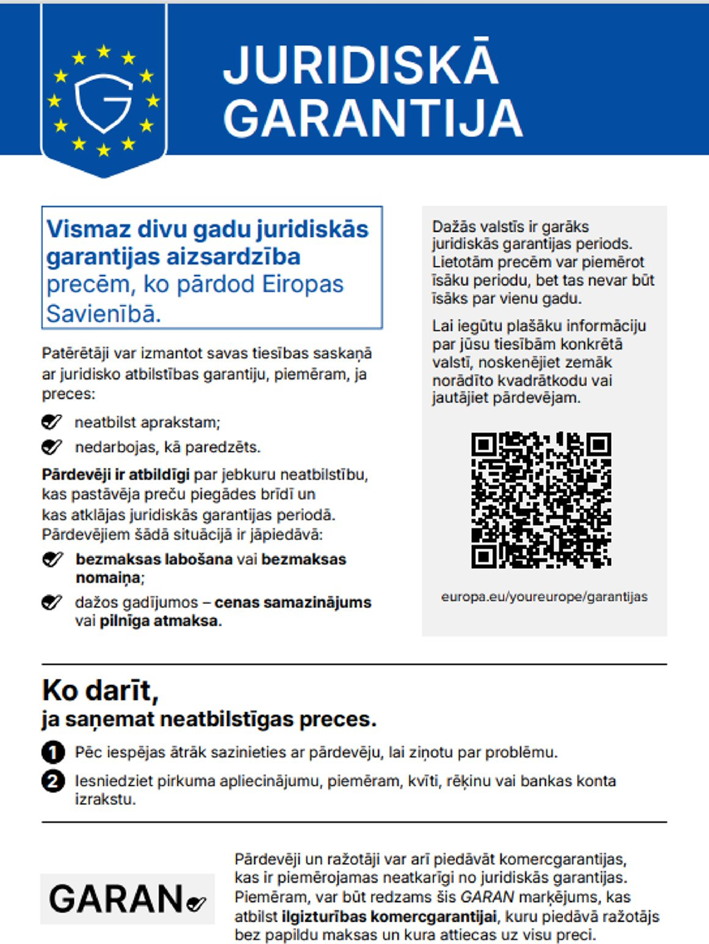 legal guarantee image