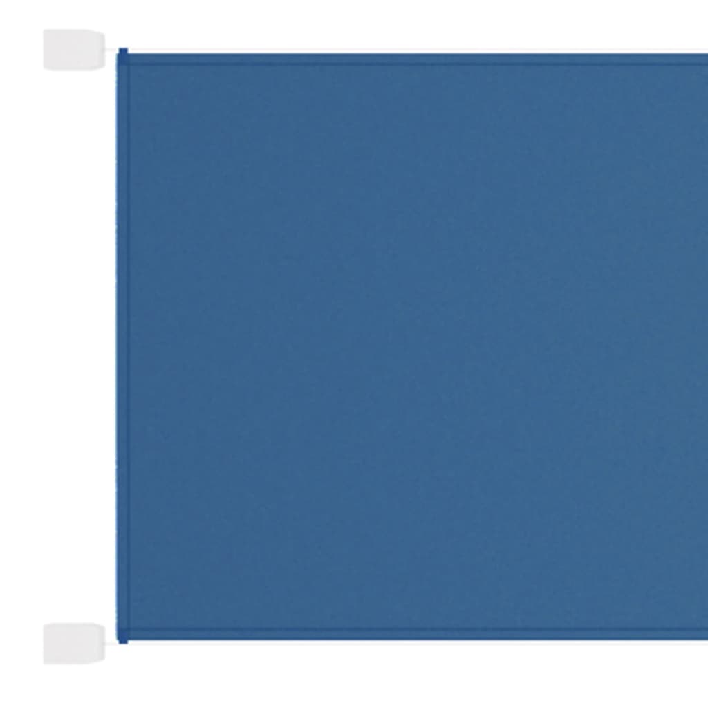 vidaXL vertikāla markīze, zila, 140x600 cm, Oksfordas audums