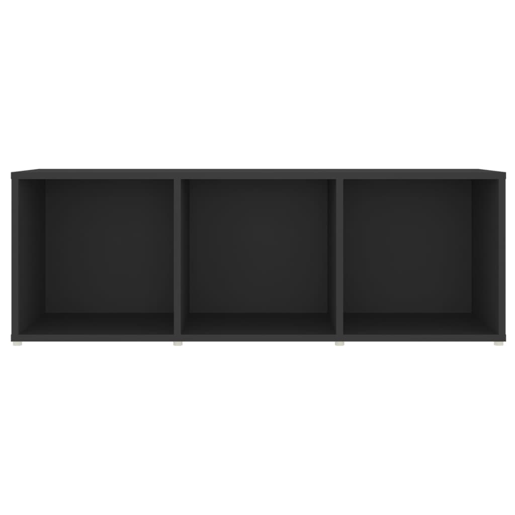 vidaXL TV plaukti, 2 gab., pelēki, 107x35x37 cm, skaidu plāksne
