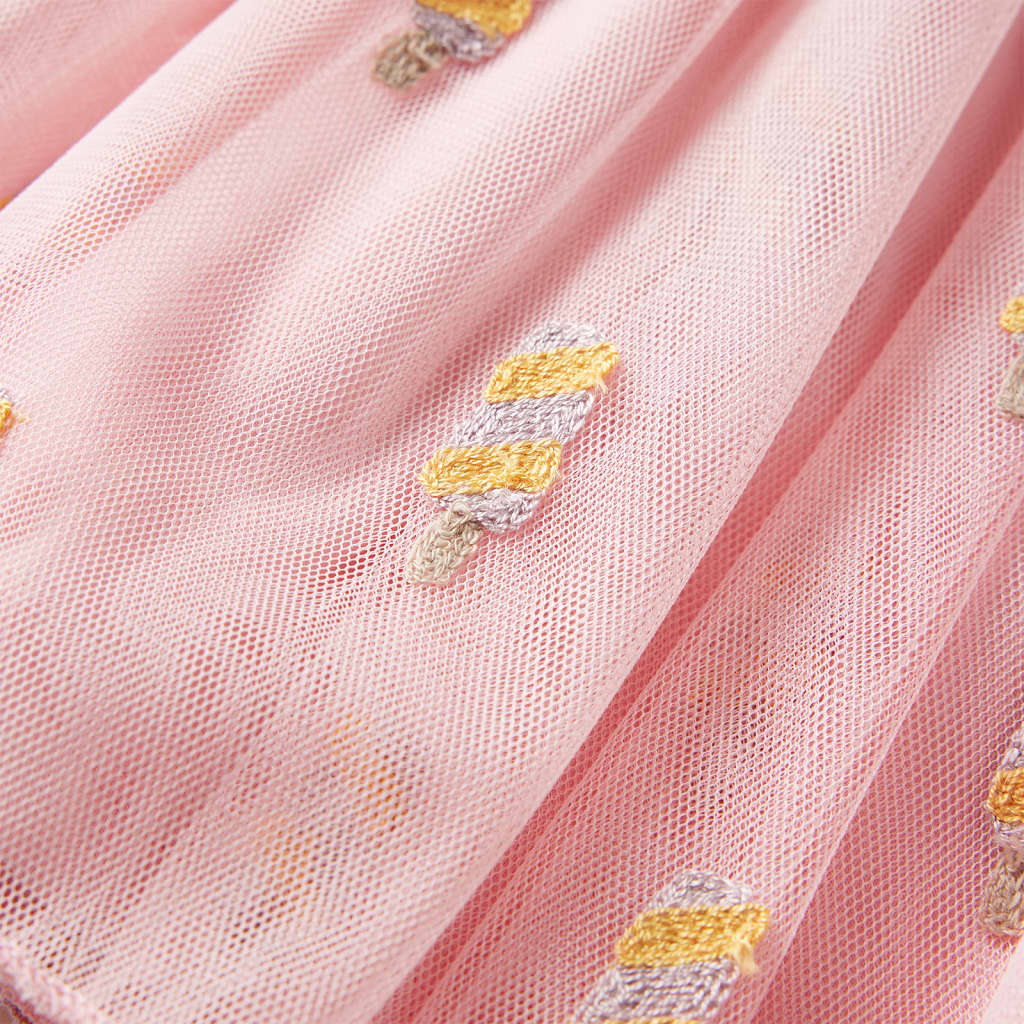 Bērnu tilla svārki, gaiši rozā, 92