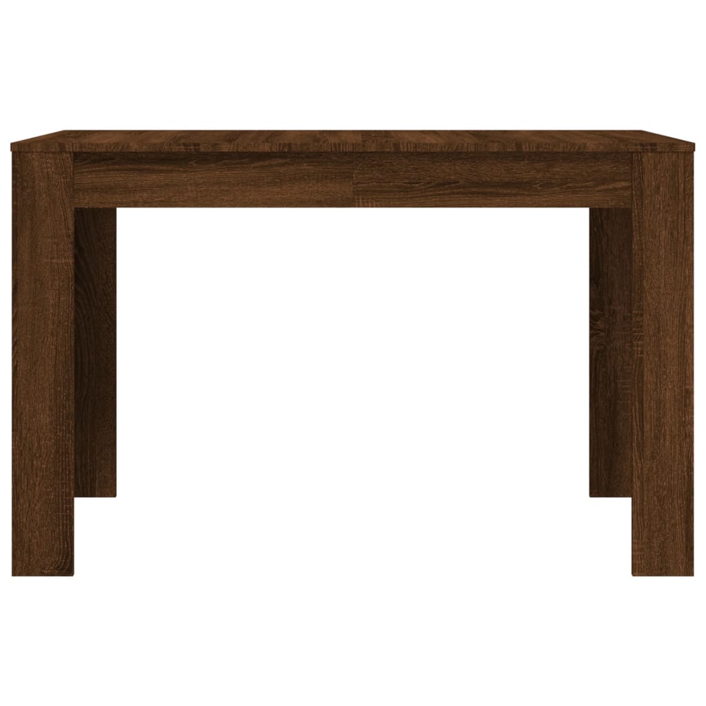 vidaXL virtuves galds, brūns, 120x60x76 cm, inženierijas koks