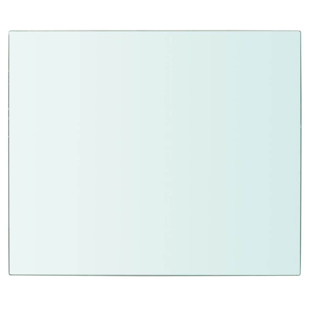 vidaXL stikla plauktu paneļi, 2 gab., 30x20 cm, caurspīdīgi