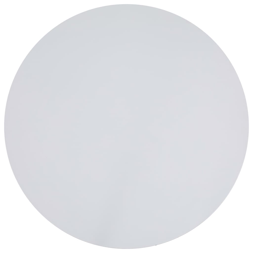 vidaXL virtuves galds, balta, ozolkoka krāsa, 90x73,5 cm, MDF