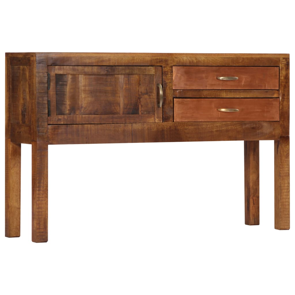 vidaXL kumode, 118x30x75 cm, mango masīvkoks