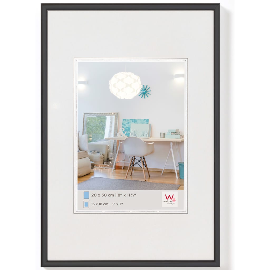 Walther Design foto rāmis New Lifestyle, 70x100 cm, melns