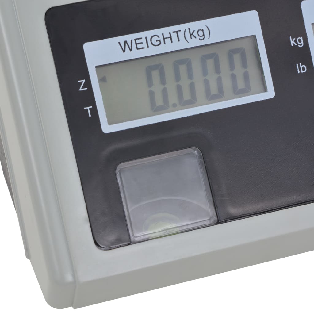 vidaXL digitālie svari, 30 kg, atkārtoti uzlādējama baterija