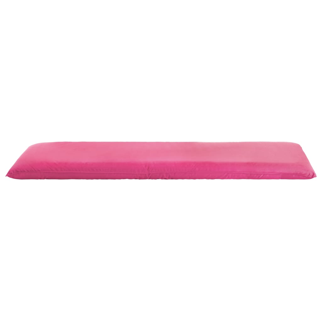 vidaXL saliekams sauļošanās zvilnis, rozā oksforda audums