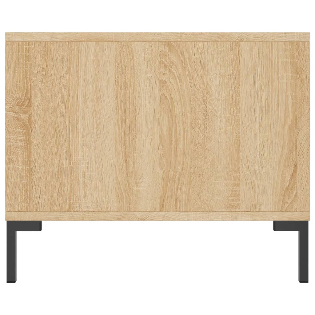 vidaXL kafijas galdiņš, ozola krāsa, 90x50x40 cm, inženierijas koks