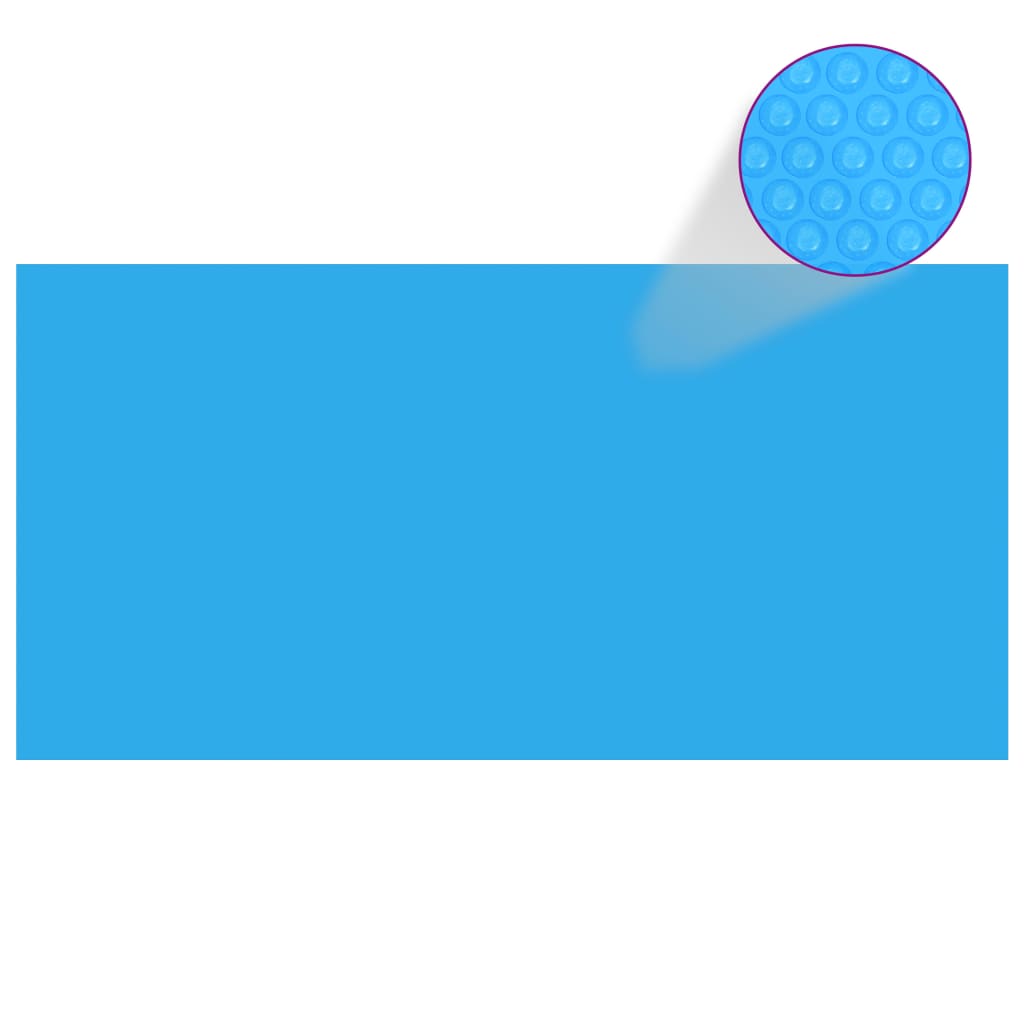 vidaXL baseina pārklājs, 488x244 cm, PE, zils