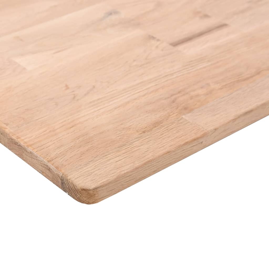 vidaXL kvadrātveida galda virsma, 60x60x1,5 cm, ozola masīvkoks