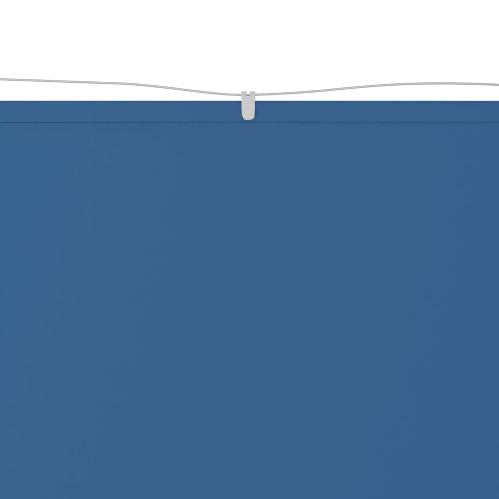 vidaXL vertikāla markīze, zila, 60x420 cm, Oksfordas audums