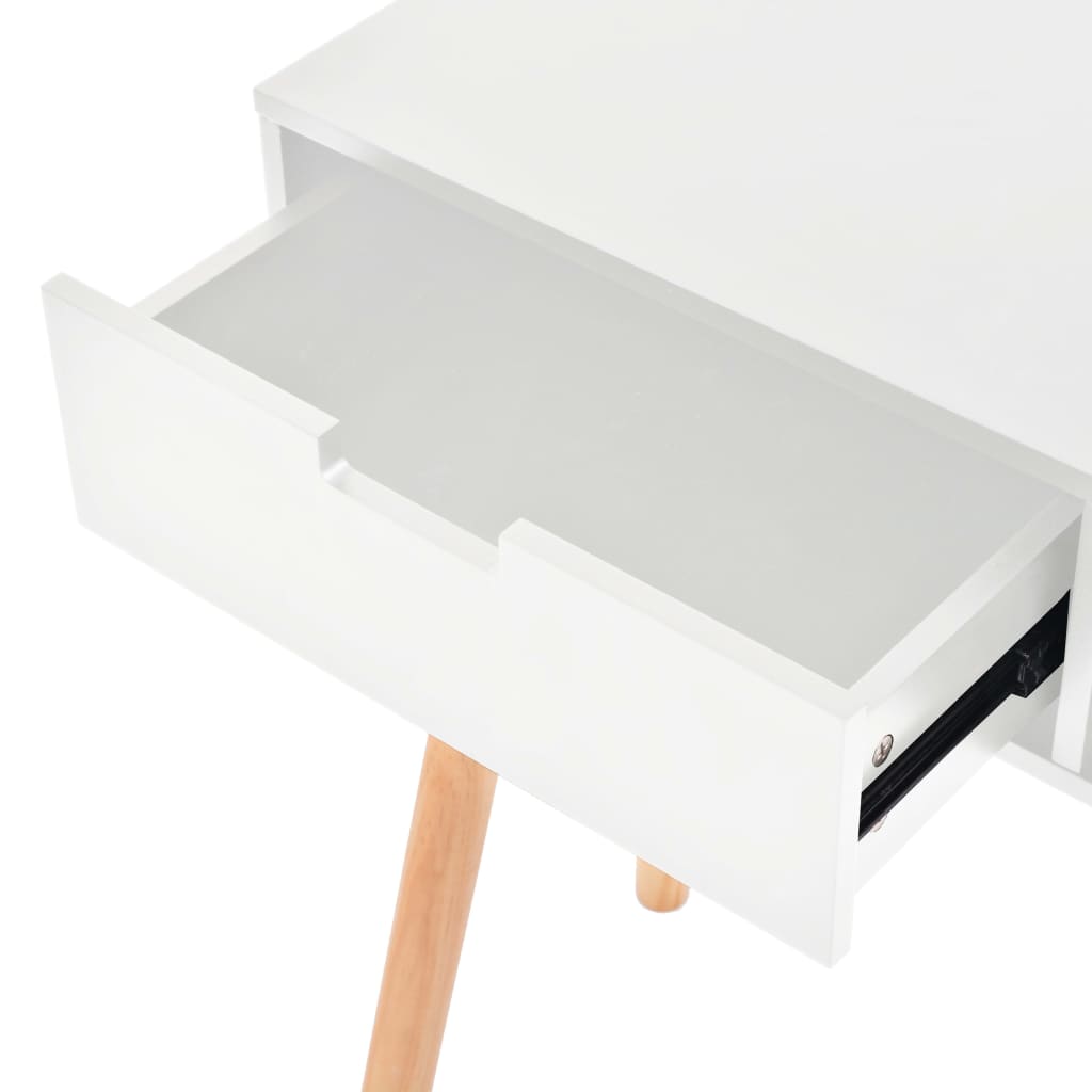 vidaXL konsoles galdiņš, priedes masīvkoks, 80x30x72 cm