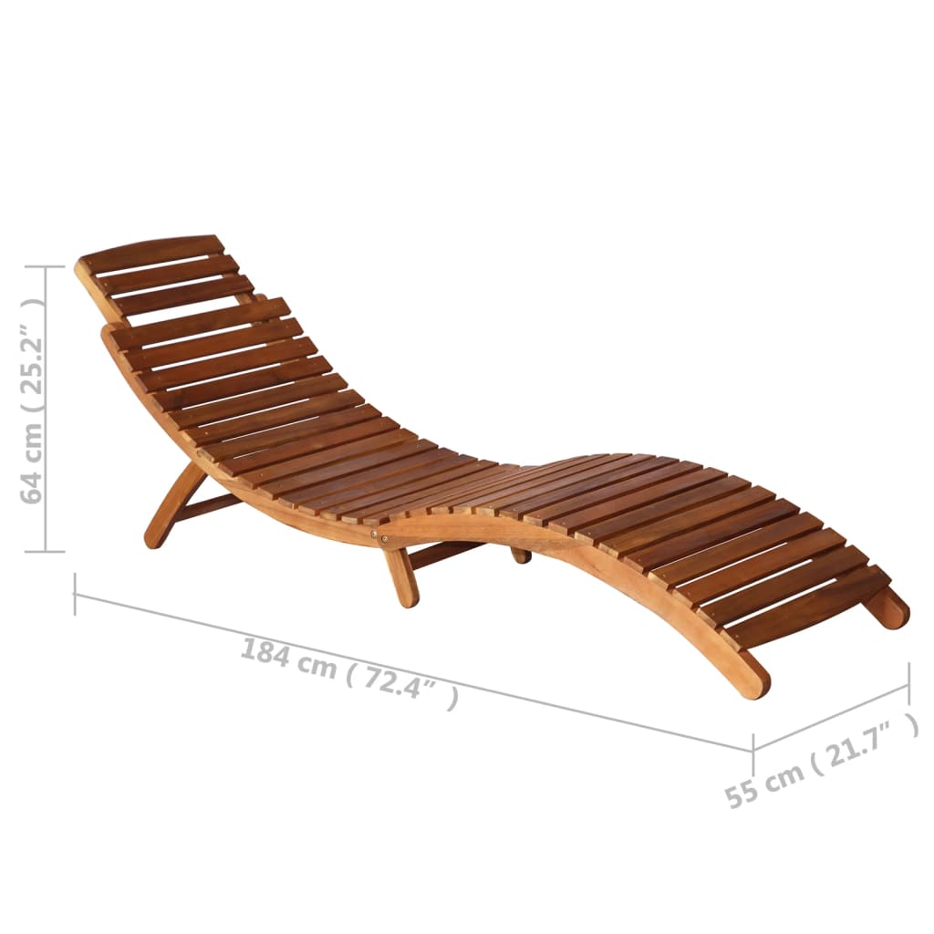 vidaXL 3-daļīgs sauļošanās krēslu komplekts ar galdiņu, akācijas koks