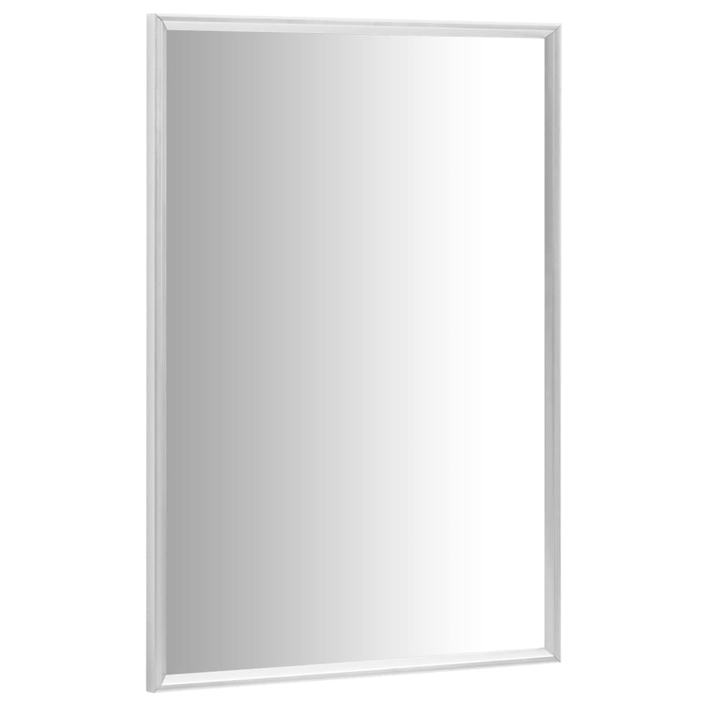 vidaXL spogulis, 60x40 cm, sudraba krāsā