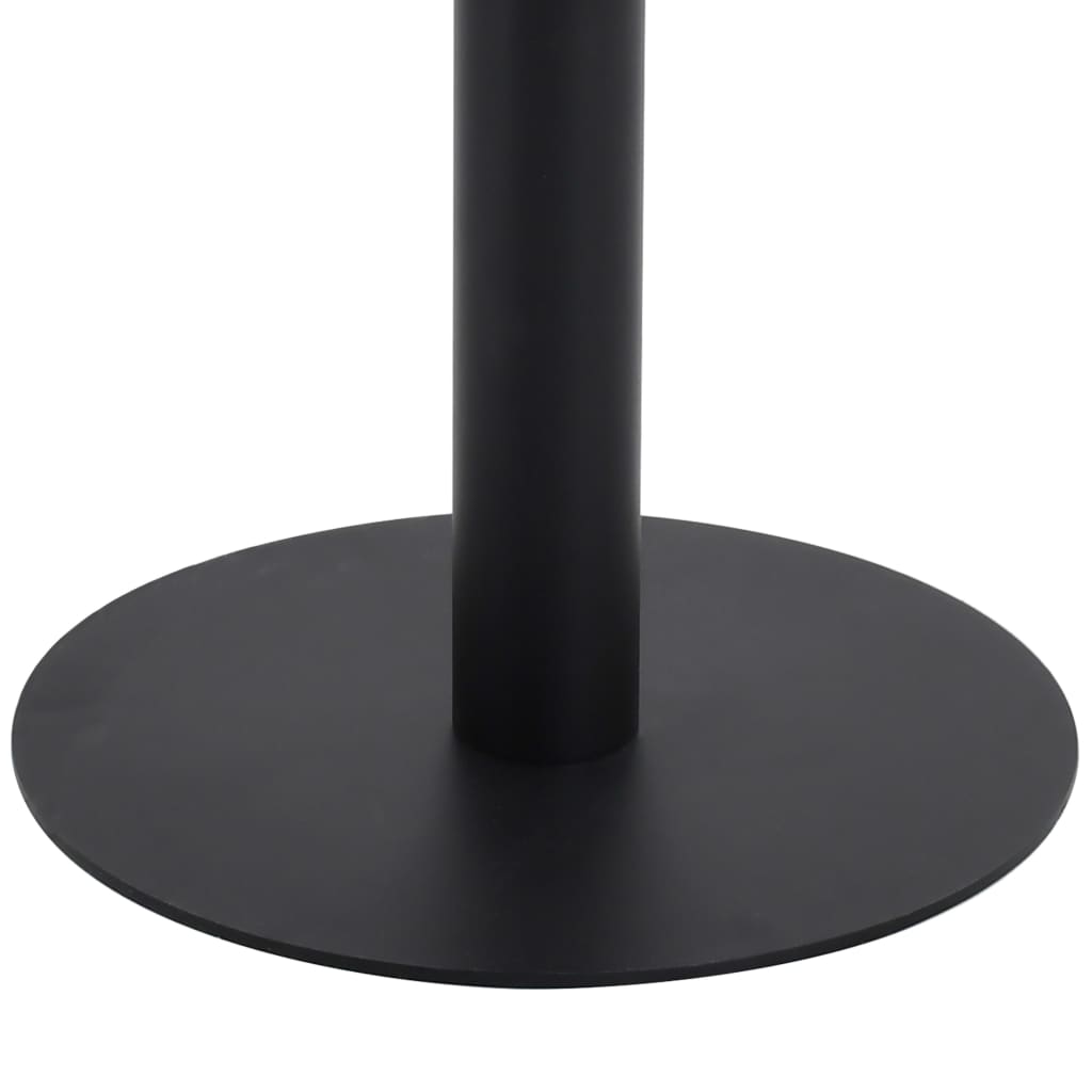 vidaXL bistro galds, gaiši brūns, 60x60 cm, MDF