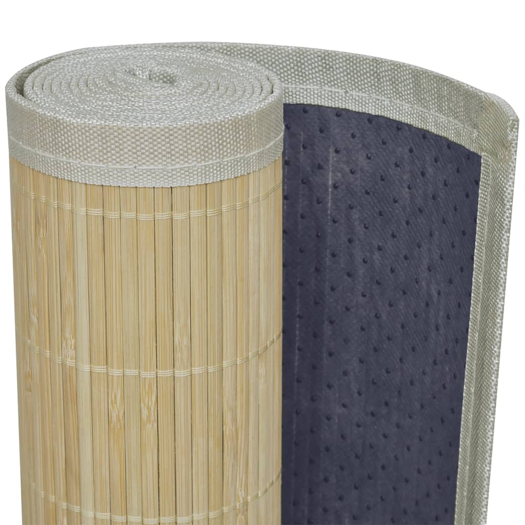 Paklājs, taisnstūra, dabīgs bambuss, 80x300 cm