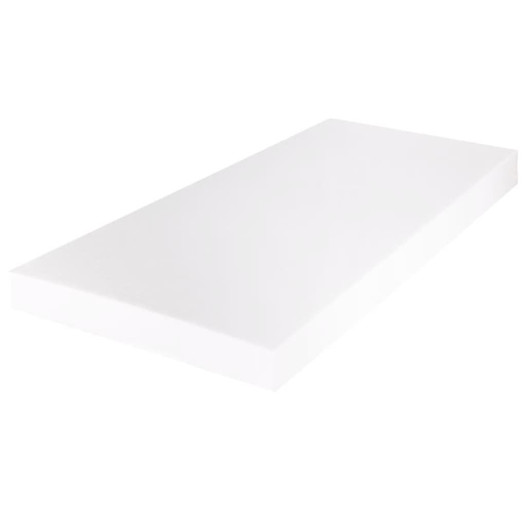 vidaXL matracis ar mazgājamu pārklāju, 200 x 90 x 17 cm