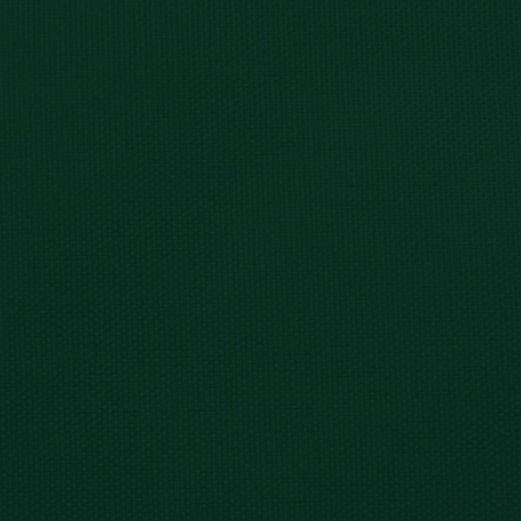 vidaXL saulessargs, taisnstūra, 3,5x4,5 m, tumši zaļš oksforda audums