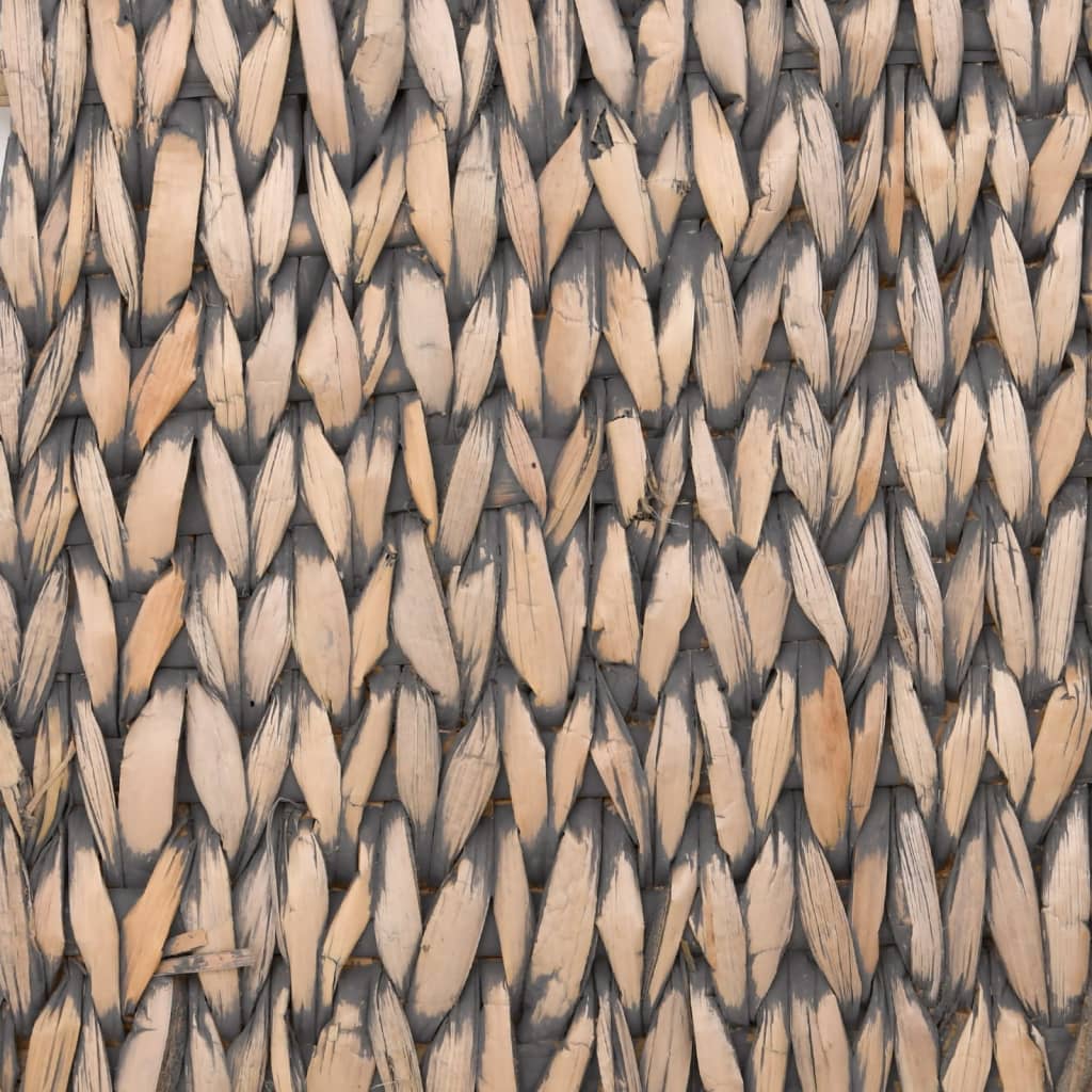 vidaXL uzglabāšanas soli ar matraci, 2 gab., 69 cm, pelēks, vilkvāle