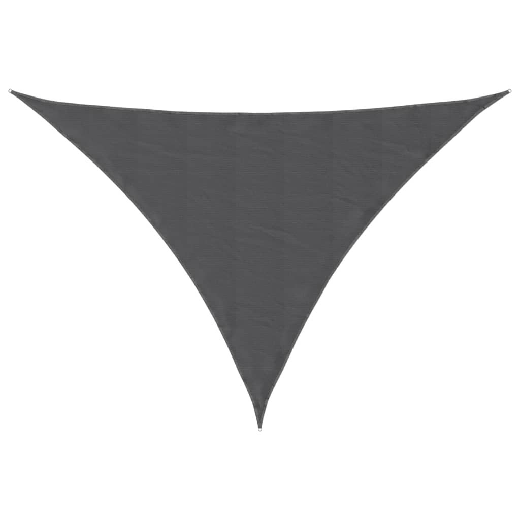vidaXL saulessargs, 3x4x5 m, trijstūra, antracītpelēks oksforda audums