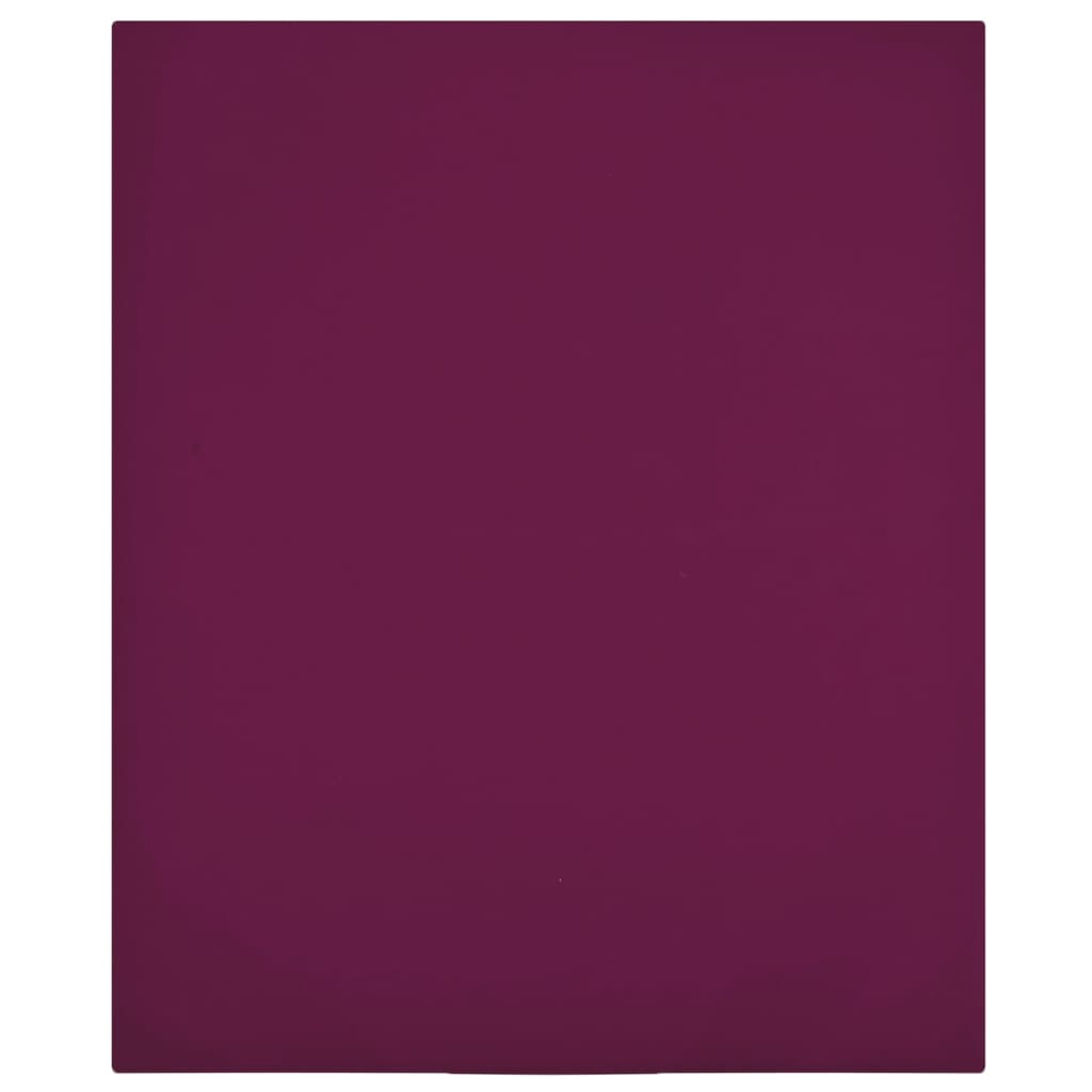 vidaXL palagi ar gumiju, 2 gab., vīnsarkani, 160x200 cm, kokvilna
