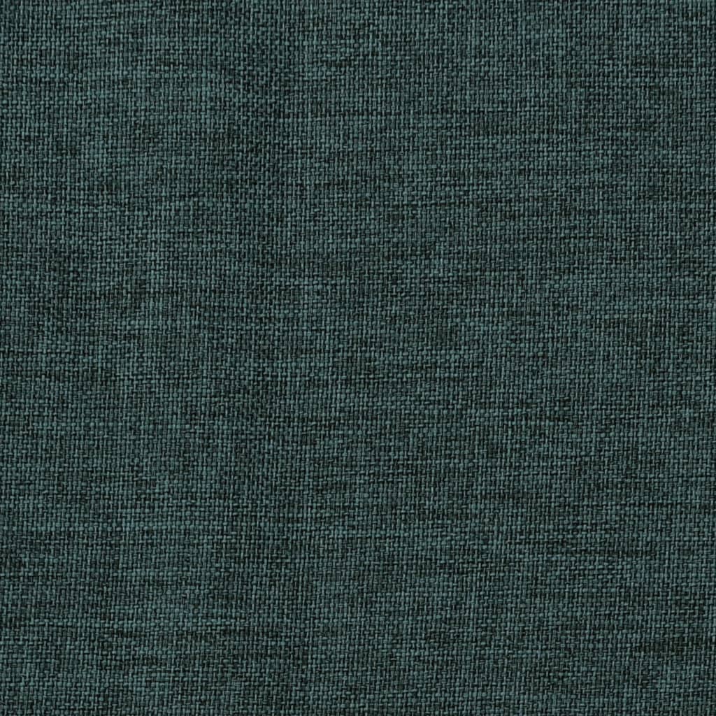 vidaXL biezie aizkari, 2 gab., 140x245 cm, linveida, zaļi