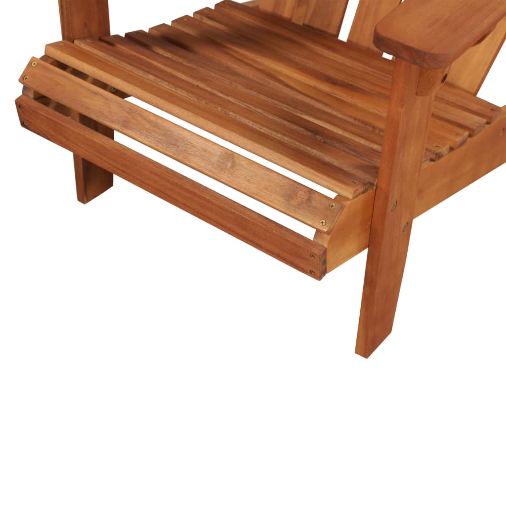vidaXL dārza krēsls, akācijas masīvkoks