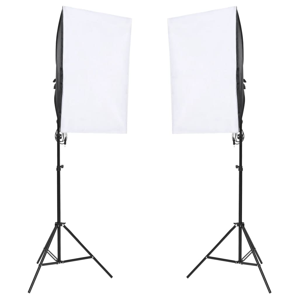 vidaXL profesionālas fotostudijas gaismas, 2 gab., 40x60 cm