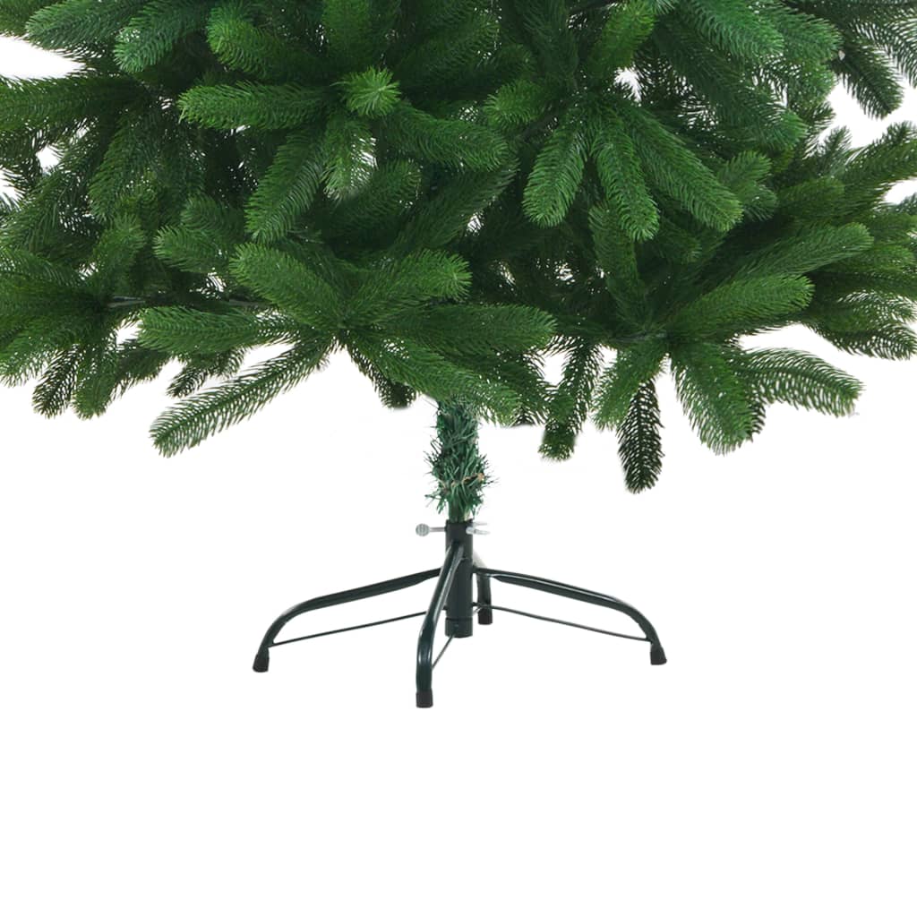 vidaXL mākslīgā Ziemassvētku egle, zaļa, 210 cm