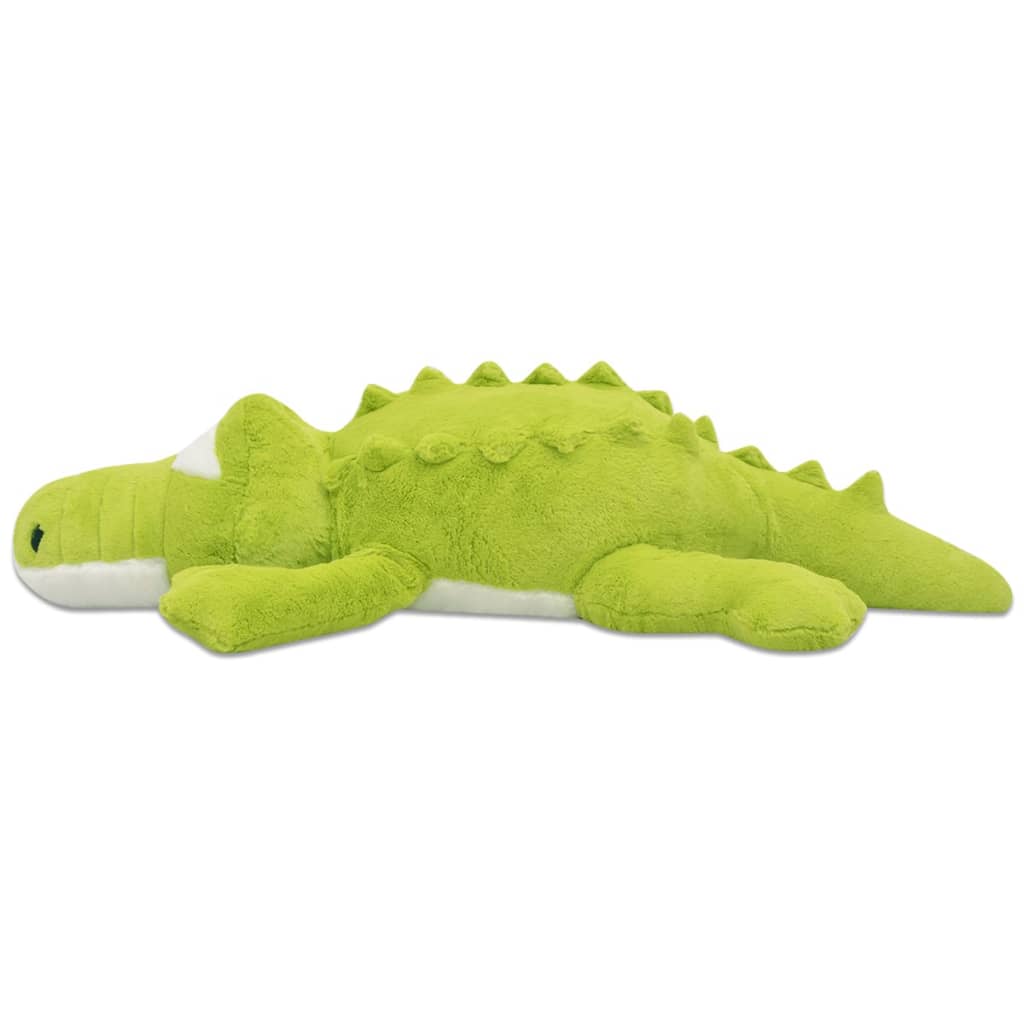 vidaXL rotaļu krokodils, XXL, plīšs, 150 cm