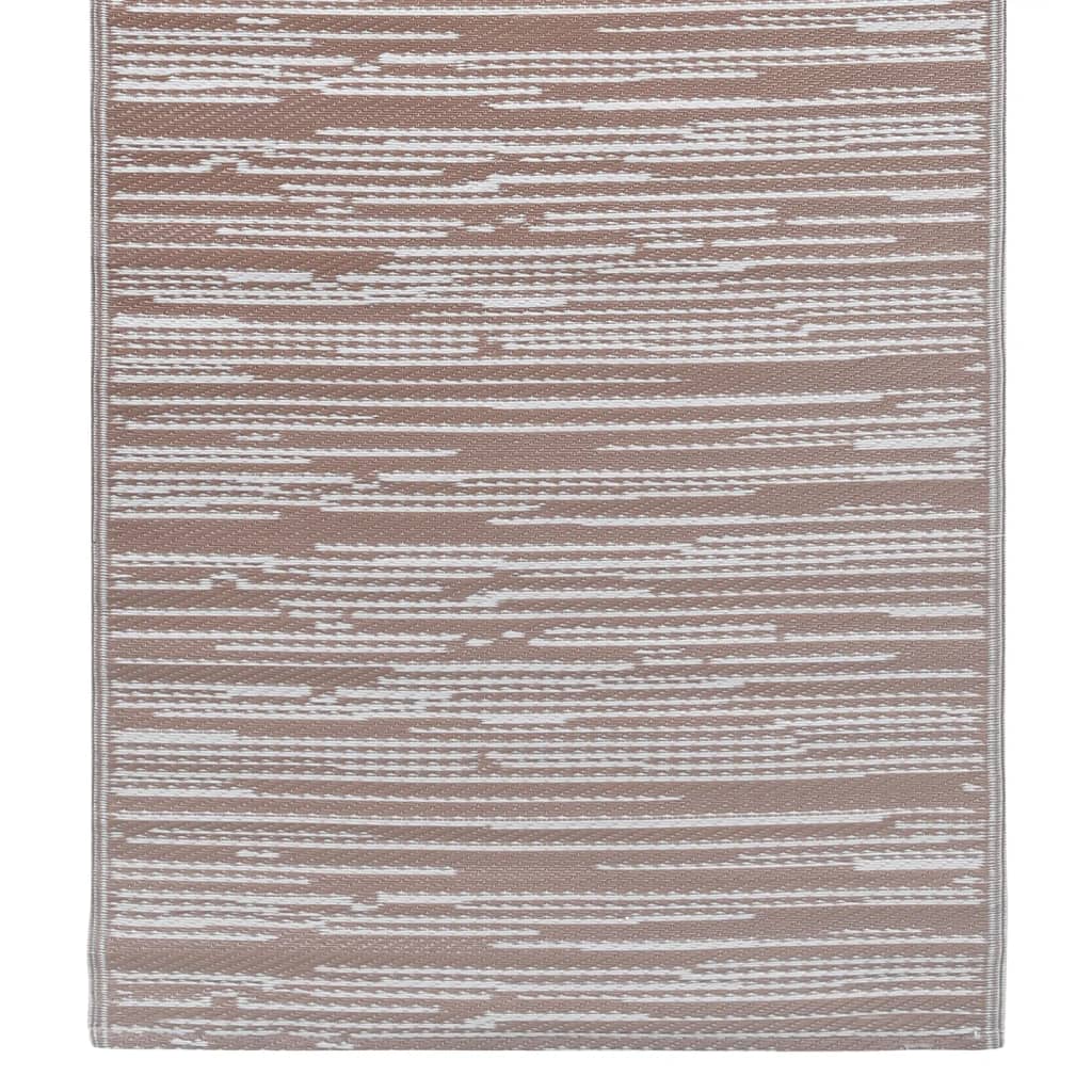 vidaXL āra paklājs, pelēkbrūns, 140x200 cm, PP