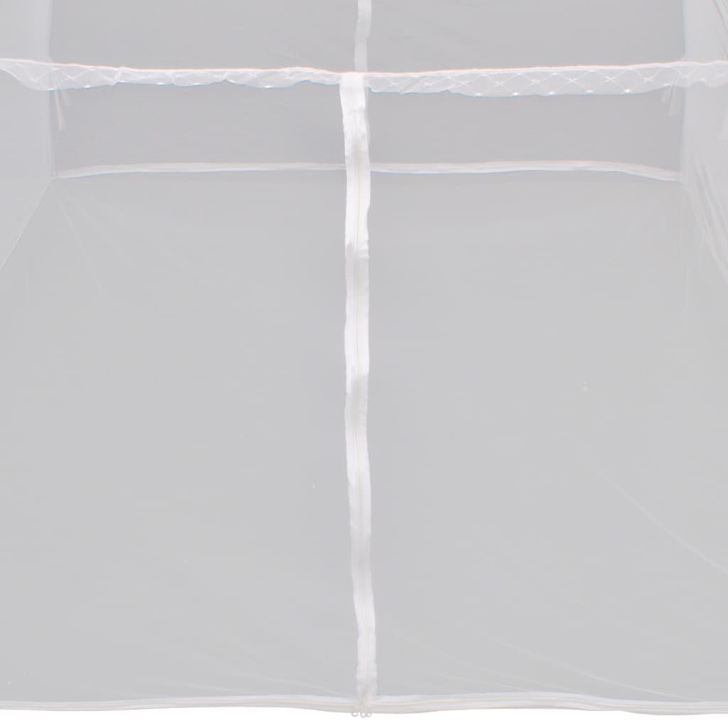 vidaXL telts, 200x150x145 cm, stiklšķiedra, balta